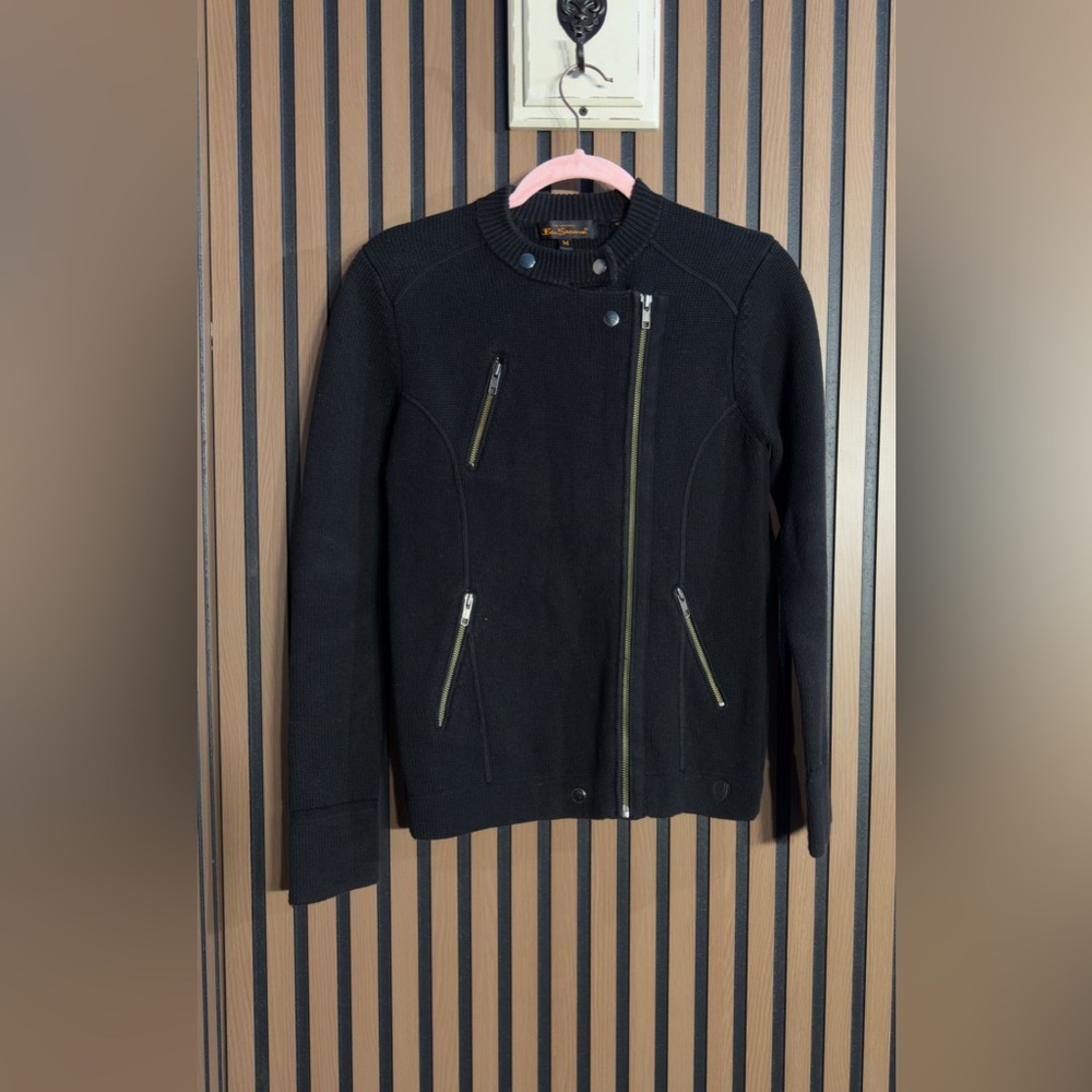 Ben Sherman Black‎ Bomber Jacket M